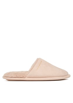 Kapcie Tommy Hilfiger Soft House Shoe FW0FW08853 Różowy ze sklepu eobuwie.pl w kategorii Kapcie damskie - zdjęcie 186596693