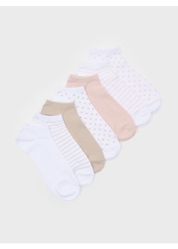 Sinsay - Skarpetki stopki 7 pack - wielobarwny - id: 344FI-MLC - marki Sinsay - 186597212 Sinsay - Skarpetki stopki 7 pack - wielobarwny ze sklepu Sinsay w kategorii Skarpetki damskie - zdjęcie 186597212