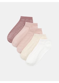 Sinsay - Strukturalne skarpetki 5 pack - wielobarwny ze sklepu Sinsay w kategorii Skarpetki damskie - zdjęcie 186597213