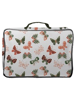The Wild Hug Torba &quot;Butterflies&quot; w kolorze białym ze wzorem - 36 x 11 x 25 cm ze sklepu Limango Polska w kategorii Pojemniki kuchenne - zdjęcie 186598283