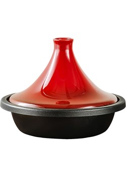 Laguiole Tajine w kolorze czarno-czerwonym - 2,9  l ze sklepu Limango Polska w kategorii Garnki - zdjęcie 186598443