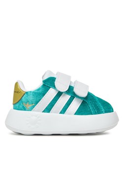 adidas Sneakersy Disney Jasmine Grand Court 2.0 JR4920 Turkusowy ze sklepu MODIVO w kategorii Buty sportowe dziecięce - zdjęcie 186598714