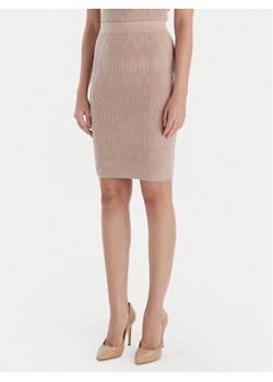 Marciano Guess Spódnica ołówkowa 5BGD00 5661Z Beżowy Slim Fit ze sklepu MODIVO w kategorii Spódnice - zdjęcie 186598744