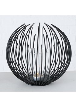 Boltze Świecznik &quot;Cylon&quot; w kolorze czarnym - wys. 20 x Ø 22 cm ze sklepu Limango Polska w kategorii Świeczniki - zdjęcie 186599402