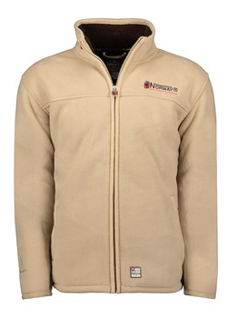 Geographical Norway Kurtka polarowa w kolorze beżowym ze sklepu Limango Polska w kategorii Bluzy męskie - zdjęcie 186599421