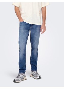 ONLY &amp; SONS Dżinsy &quot;Sloom&quot; - Slim fit - w kolorze niebieskim ze sklepu Limango Polska w kategorii Jeansy męskie - zdjęcie 186599593