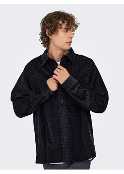 ONLY &amp; SONS Koszula sztruksowa "Waleed" w kolorze khaki ze sklepu Limango Polska w kategorii Koszule męskie - zdjęcie 186599974