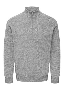 ONLY &amp; SONS Sweter &quot;Claus&quot; w kolorze jasnoszarym ze sklepu Limango Polska w kategorii Swetry męskie - zdjęcie 186599981