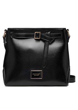 Torebka Monnari TORIMP0-24Z-BAG4111-K020D000 Czarny ze sklepu eobuwie.pl w kategorii Listonoszki - zdjęcie 186600394