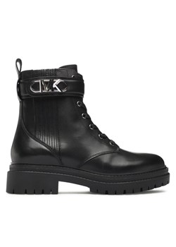 Trzewiki MICHAEL Michael Kors Parker Ankle Bootie 40F3PKFE5L Czarny ze sklepu eobuwie.pl w kategorii Workery damskie - zdjęcie 186600413