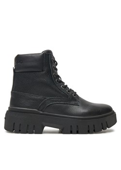 Trzewiki Björn Borg H300 Hiker Mid BJ232066BW Czarny ze sklepu eobuwie.pl w kategorii Botki - zdjęcie 186600461