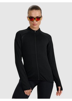 Damska bluza do biegania 4F 4FWAW25TFSWF577 - czarna ze sklepu Sportstylestory.com w kategorii Bluzy damskie - zdjęcie 186605032