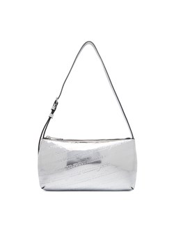 Torebka Tommy Jeans Tjw Must Metallic Shoulder Bag AW0AW18009 Srebrny ze sklepu eobuwie.pl w kategorii Torebki damskie - zdjęcie 186605191