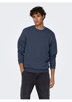 ONLY &amp; SONS Bluza &quot;Ceres&quot; w kolorze granatowym ze sklepu Limango Polska w kategorii Bluzy męskie - zdjęcie 186608963