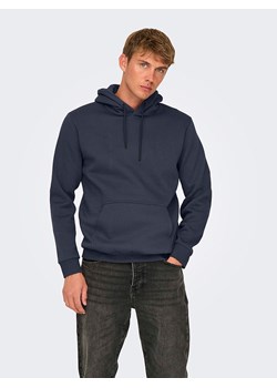 ONLY &amp; SONS Bluza &quot;Ceres&quot; w kolorze granatowym ze sklepu Limango Polska w kategorii Bluzy męskie - zdjęcie 186609144