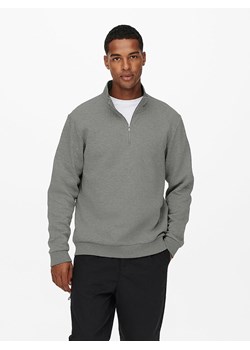 ONLY &amp; SONS Bluza &quot;Ceres&quot; w kolorze szarym ze sklepu Limango Polska w kategorii Bluzy męskie - zdjęcie 186609152
