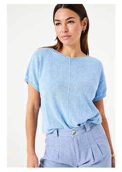 Garcia Sweter w kolorze błękitnym ze sklepu Limango Polska w kategorii Swetry damskie - zdjęcie 186609352