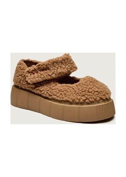 INUIKII Wełniane baleriny MATILDA M.J, CURLY | z dodatkiem skóry | shearling ze sklepu Gomez Fashion Store w kategorii Balerinki - zdjęcie 186610390