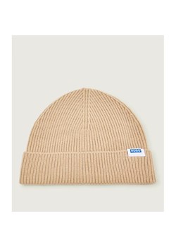 Hugo Blue Czapka Xiav | z dodatkiem wełny ze sklepu Gomez Fashion Store w kategorii Czapki zimowe męskie - zdjęcie 186610462