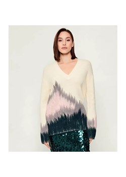 Patrizia Pepe Wełniany sweter | Oversize fit ze sklepu Gomez Fashion Store w kategorii Swetry damskie - zdjęcie 186610500