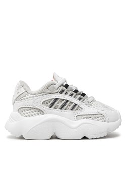 adidas Sneakersy Ozmillen El I IG4287 Biały ze sklepu MODIVO w kategorii Buty sportowe dziecięce - zdjęcie 186611814