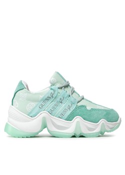 Guess Sneakersy Renata FI5REN ELE12 Zielony - id: 0000209711325 - marki Guess - 186611821 Guess Sneakersy Renata FI5REN ELE12 Zielony ze sklepu MODIVO w kategorii Buty sportowe dziecięce - zdjęcie 186611821