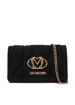 LOVE MOSCHINO Torebka JC5640PP0NKE0000 Czarny ze sklepu MODIVO w kategorii Kopertówki - zdjęcie 186611823