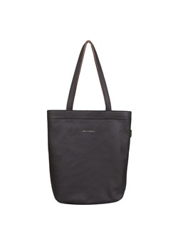 brązowa torebka damska skórzana  z zamykaną komorą  na zamek shopperka ze sklepu Słoń Torbalski w kategorii Torby Shopper bag - zdjęcie 186611984