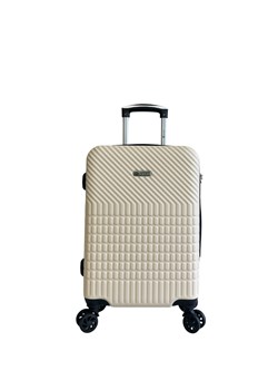 beżowa walizka kabinowa High Class Collection 56 cm ze sklepu Słoń Torbalski w kategorii Walizki - zdjęcie 186612004