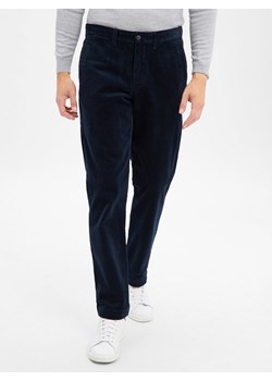 Polo Ralph Lauren Męskie spodnie sztruksowe - Bedford Mężczyźni Bawełna granatowy jednolity ze sklepu vangraaf w kategorii Spodnie męskie - zdjęcie 186612183