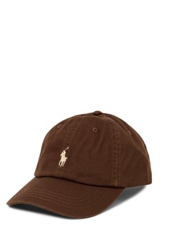 Polo Ralph Lauren Czapka męska Mężczyźni Bawełna czekoladowy jednolity ze sklepu vangraaf w kategorii Czapki z daszkiem męskie - zdjęcie 186612184