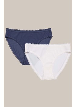 Esotiq 2-pack figi damskie Peace 42150-K002, Kolor biało-niebieski, Rozmiar L, Esotiq ze sklepu Primodo w kategorii Majtki damskie - zdjęcie 186612420