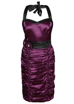 Sukienka FSU190 PURPUROWY ze sklepu fokus.pl w kategorii Sukienki - zdjęcie 186614710