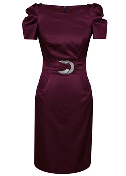 Sukienka FSU203 PURPUROWY - id: 2951 - marki Fokus - 186617081 Sukienka FSU203 PURPUROWY ze sklepu fokus.pl w kategorii Sukienki - zdjęcie 186617081