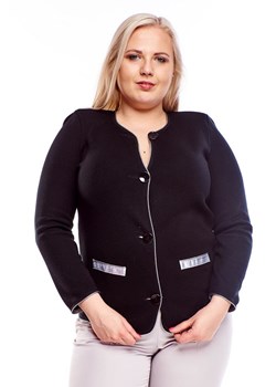 Wdzianko FWD1025 CZARNY + SREBRNY ze sklepu fokus.pl w kategorii Swetry damskie - zdjęcie 186628014