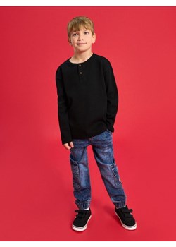 Sinsay - Jeansy cargo jogger - indigo jeans - id: 923EM-57J - marki Sinsay - 186630961 Sinsay - Jeansy cargo jogger - indigo jeans ze sklepu Sinsay w kategorii Spodnie chłopięce - zdjęcie 186630961