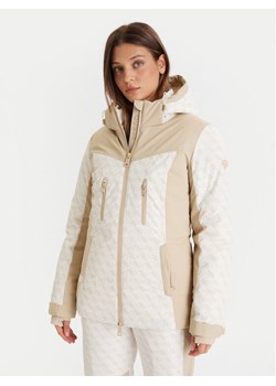 Guess Kurtka narciarska W5BL77 W3272 Beżowy Regular Fit ze sklepu MODIVO w kategorii Kurtki damskie - zdjęcie 186631041