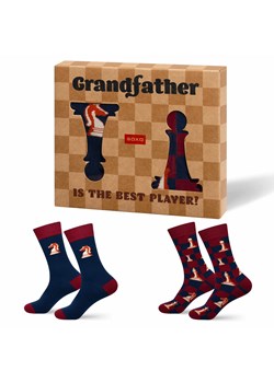 Skarpetki Szachy Dla Dziadka 2-pak ze sklepu Sklep SOXO w kategorii Skarpetki męskie - zdjęcie 186634334