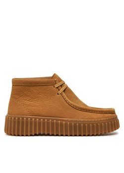 Botki Clarks Torhill Moss 26179359 Brązowy - id: 0000304162725 - marki Clarks - 186635721 Botki Clarks Torhill Moss 26179359 Brązowy ze sklepu eobuwie.pl w kategorii Botki - zdjęcie 186635721