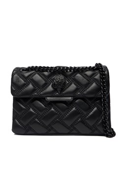 Torebka Kurt Geiger Mini Kensington 7376600109 Czarny ze sklepu eobuwie.pl w kategorii Listonoszki - zdjęcie 186635733