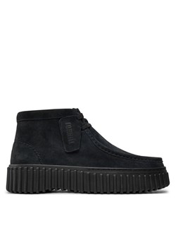 Botki Clarks Torhill Moss 26179360 Czarny ze sklepu eobuwie.pl w kategorii Botki - zdjęcie 186635803