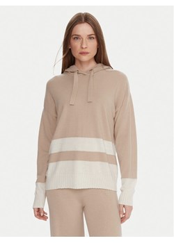 United Colors Of Benetton Sweter 102HE203V Beżowy Boxy Fit ze sklepu MODIVO w kategorii Swetry damskie - zdjęcie 186636591