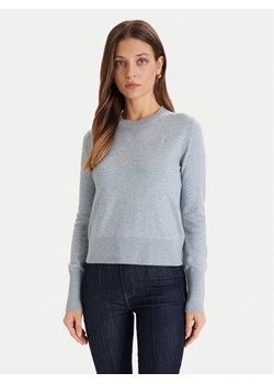 Guess Jeans Sweter W4BR83 Z3HO2 Błękitny Regular Fit ze sklepu MODIVO w kategorii Swetry damskie - zdjęcie 186636723
