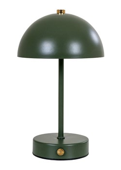 House Nordic Lampa stołowa LED w kolorze ciemnozielonym - 16,5 x 25 x 16,5 cm ze sklepu Limango Polska w kategorii Oświetlenie - zdjęcie 186638194