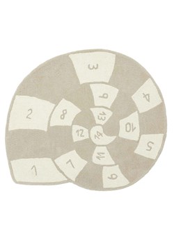 OYOY mini Wełniany dywan &quot;Nautilus Hopscotch&quot; - 112 x 100 cm ze sklepu Limango Polska w kategorii Tekstylia dziecięce - zdjęcie 186638303