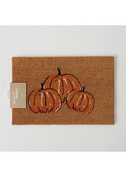 Boltze Wycieraczka &quot;Pumpkin&quot; w kolorze jasnobrązowo-pomarańczowym - 60 x 40 cm ze sklepu Limango Polska w kategorii Dom - zdjęcie 186638492
