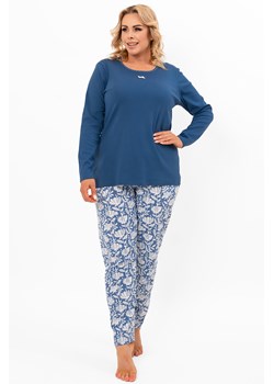 Piżama Italian Fashion Boma dł.r. dł.sp. jeans/druk ze sklepu kontri.pl w kategorii Piżamy damskie - zdjęcie 186640413