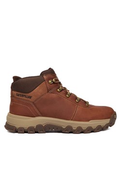 Trzewiki CAT Footwear Threshold Rebound Trek P726211 Brązowy ze sklepu eobuwie.pl w kategorii Buty zimowe męskie - zdjęcie 186641810
