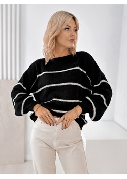 sweter ashbury czarny one size ze sklepu UBRA w kategorii Swetry damskie - zdjęcie 186643093