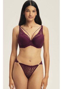 Esotiq biustonosz push-up Onika 44220-93X, Kolor bordowy, Rozmiar 65D, Esotiq ze sklepu Intymna w kategorii Biustonosze - zdjęcie 186643321